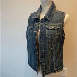 Denim Vest - never worn